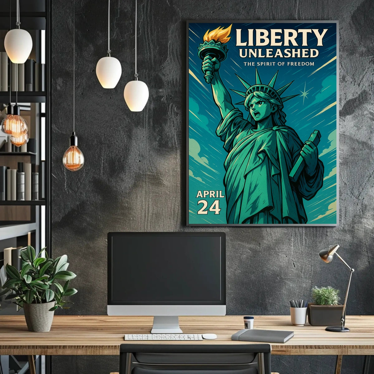Liberty Unleashed The Spirit of Freedom Poster