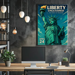 Liberty Unleashed The Spirit of Freedom Poster