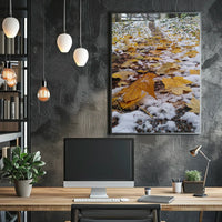 AutumnS First Snow Poster