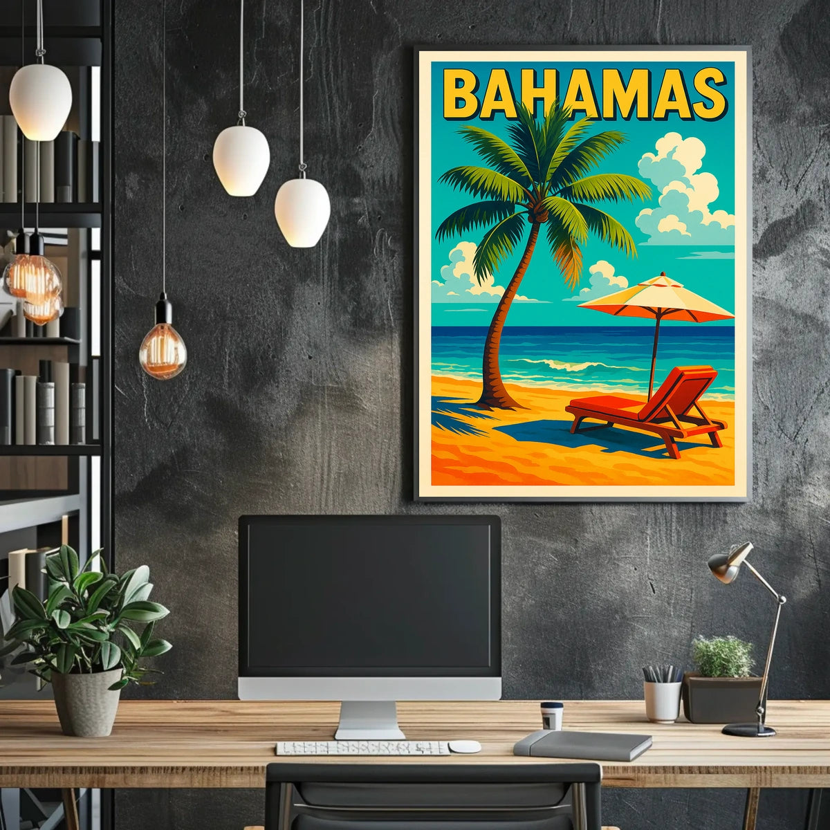 Bahamas Beach Paradise Poster