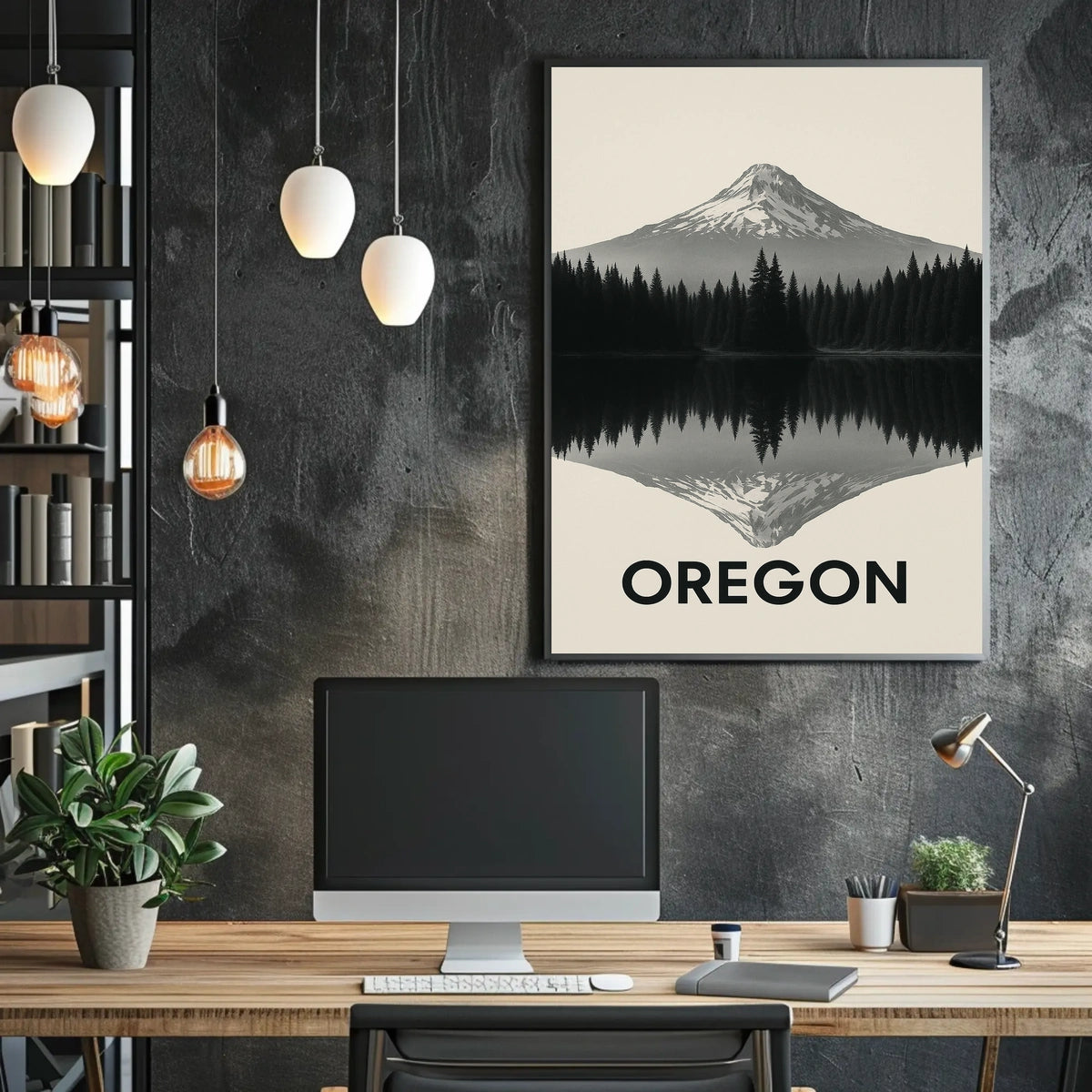 Oregons Natural Beauty Poster
