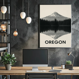 Oregons Natural Beauty Poster