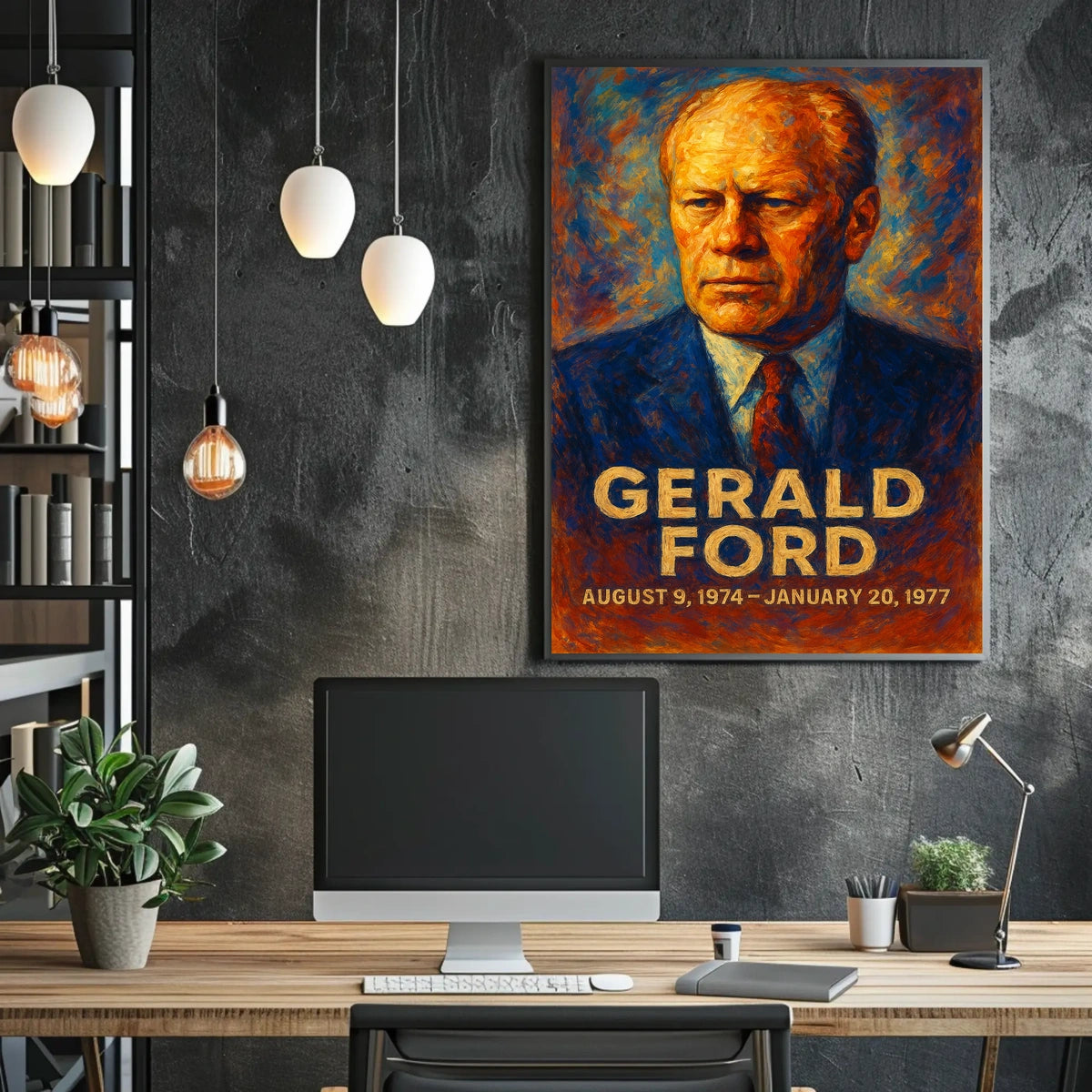 Gerald Ford Poster