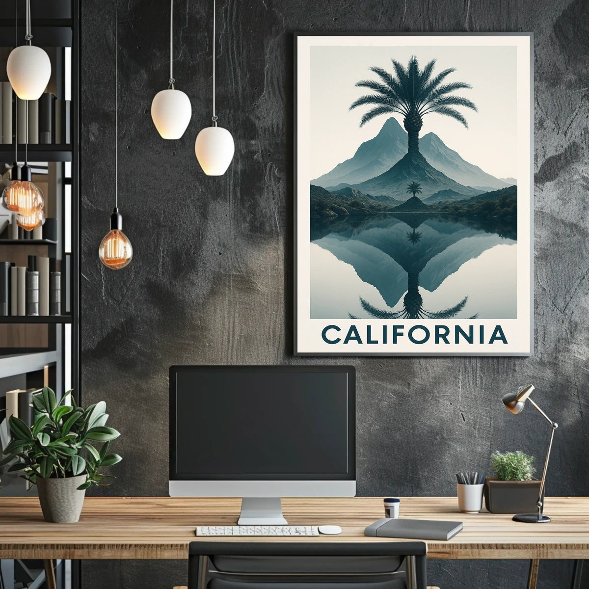 California Dreamscape Poster