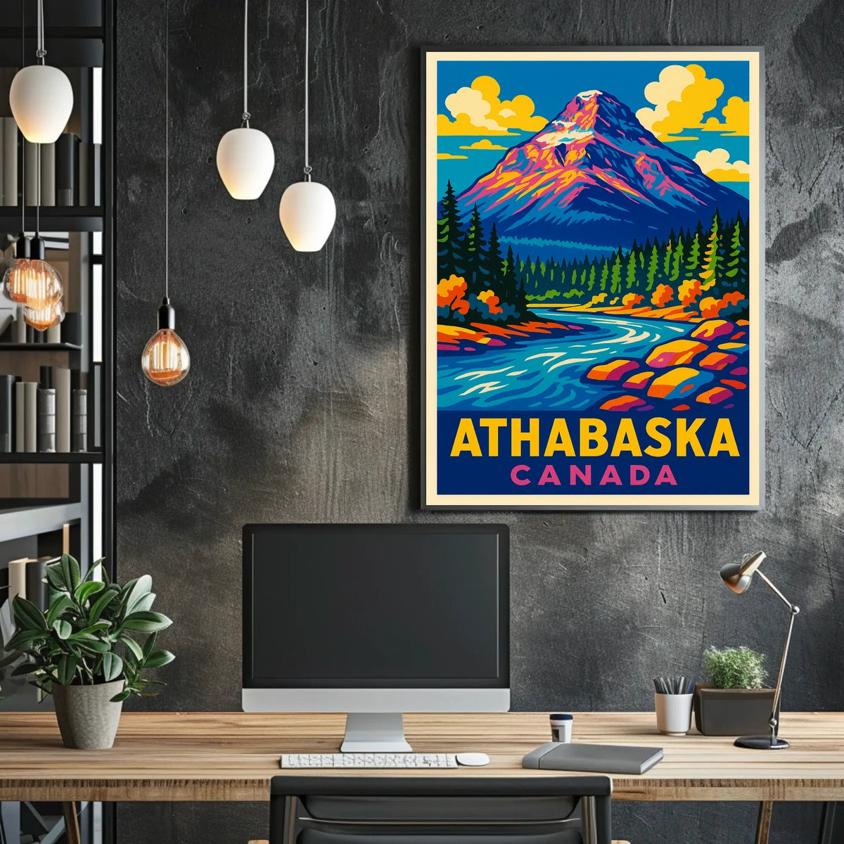 Athabaska, Canada Poster