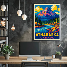 Athabaska, Canada Poster