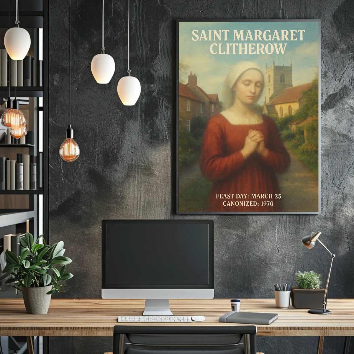 Saint Margaret Clitherow Poster