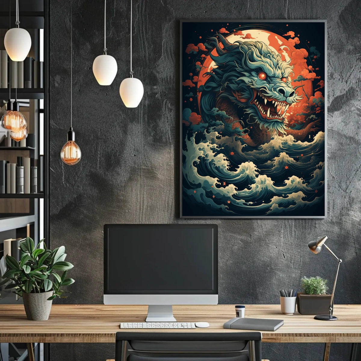 Dragon Of The Sea Poster