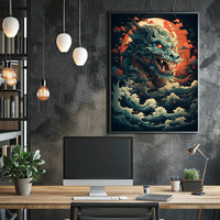 Dragon Of The Sea Poster