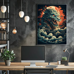 Dragon Of The Sea Poster