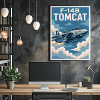 F-14B Tomcat Poster PosterGoat