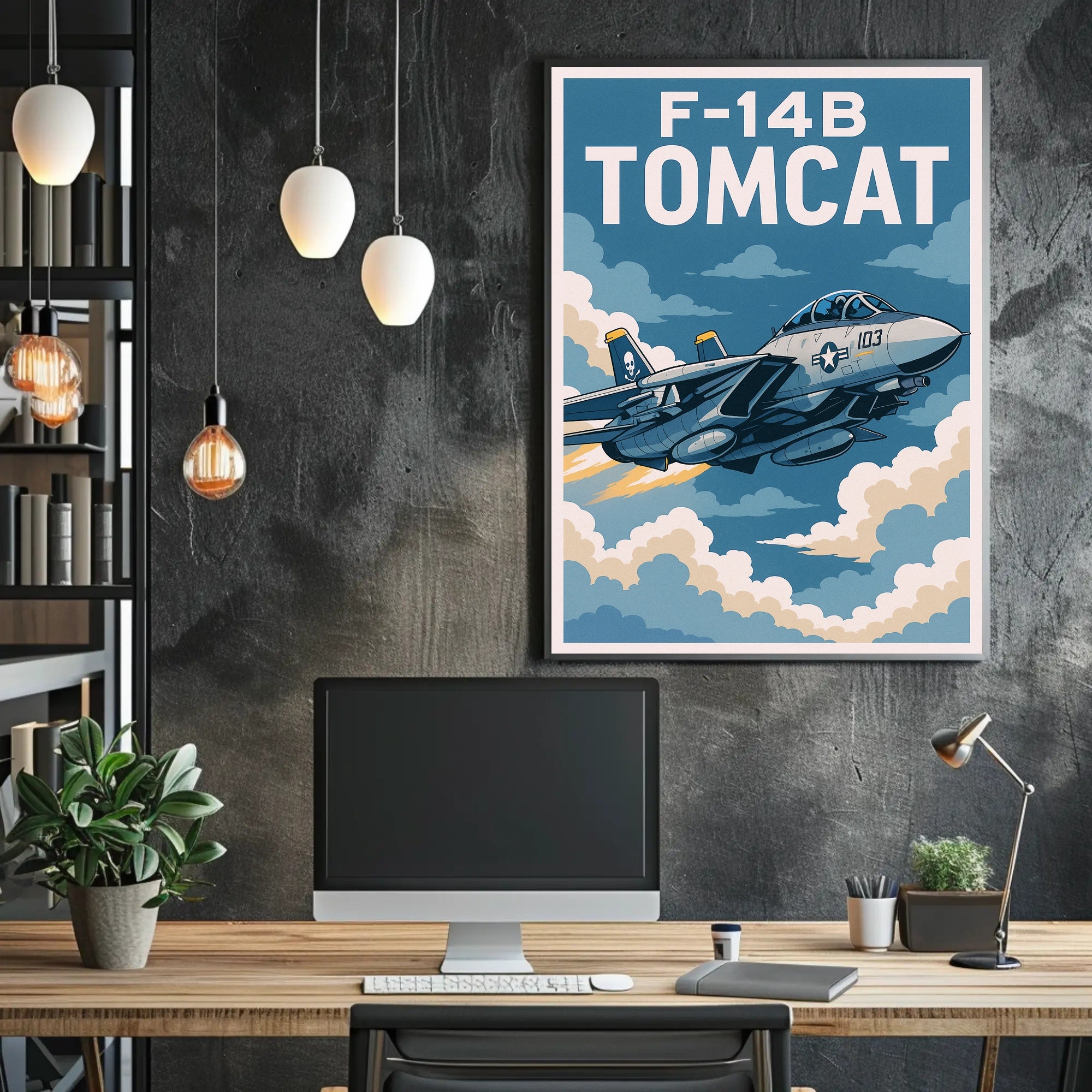 F-14B Tomcat Poster PosterGoat