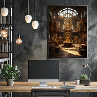 The Steampunk Observatory Poster