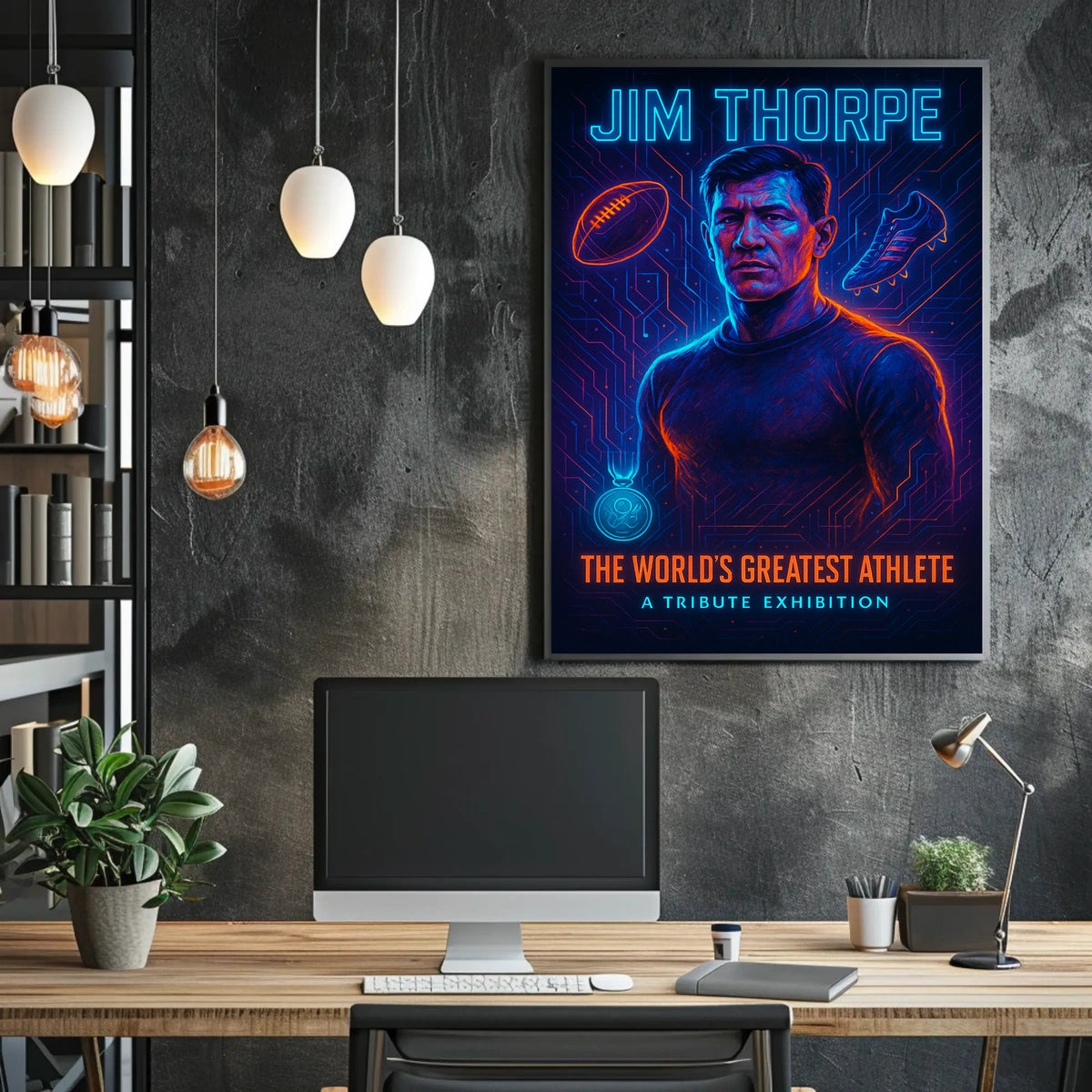 The Worlds Greatest Athlete Tribute Poster