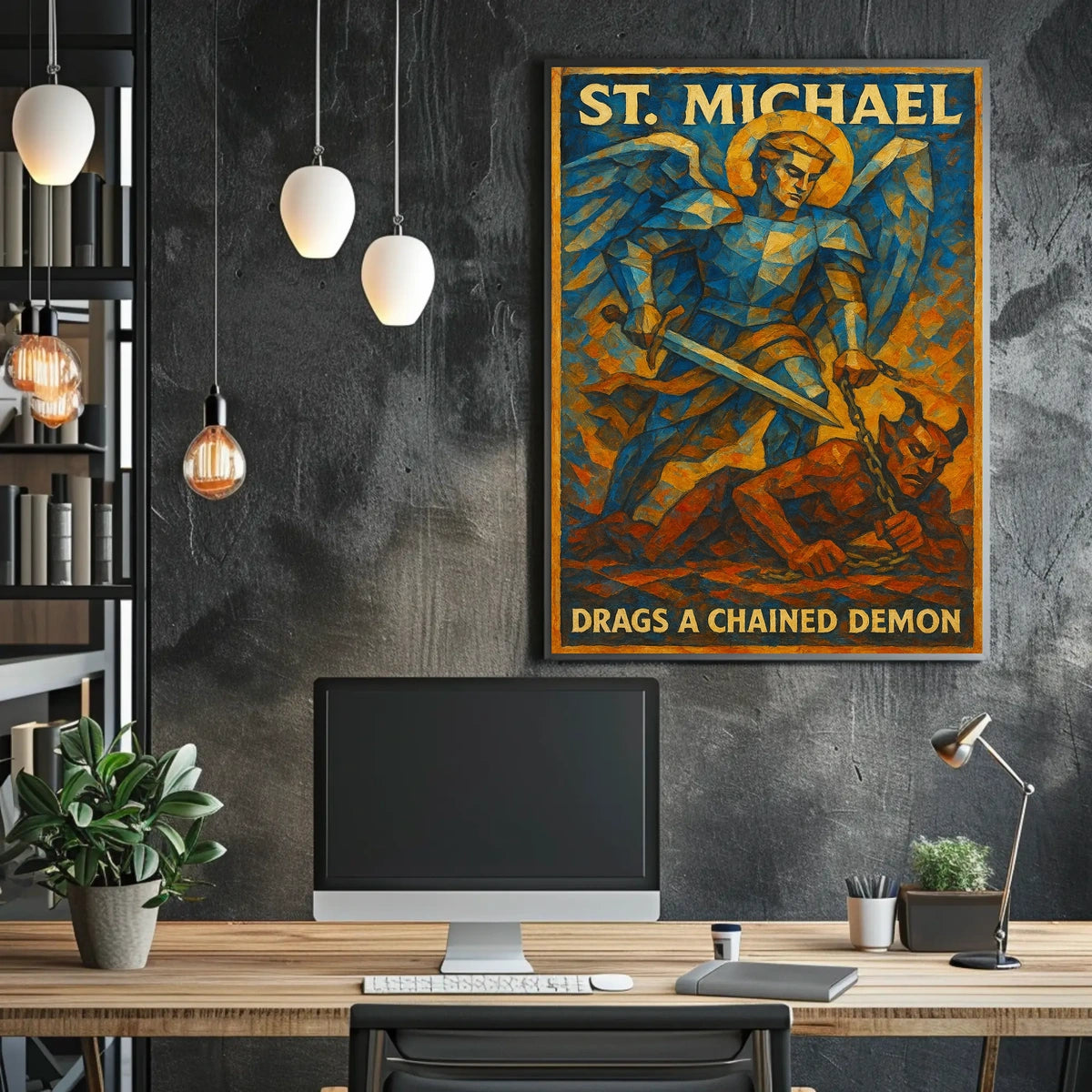 St. Michael Defender Of Faith Poster