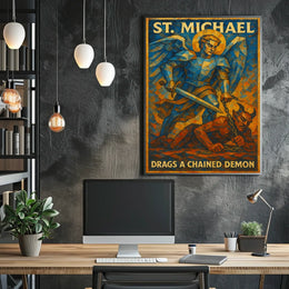St. Michael Defender Of Faith Poster