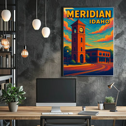 Meridian, Idaho Poster