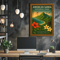 American Samoa National Park: A Tropical Haven Poster