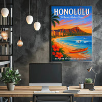 Explore the Heart of Hawai'i Poster PosterGoat