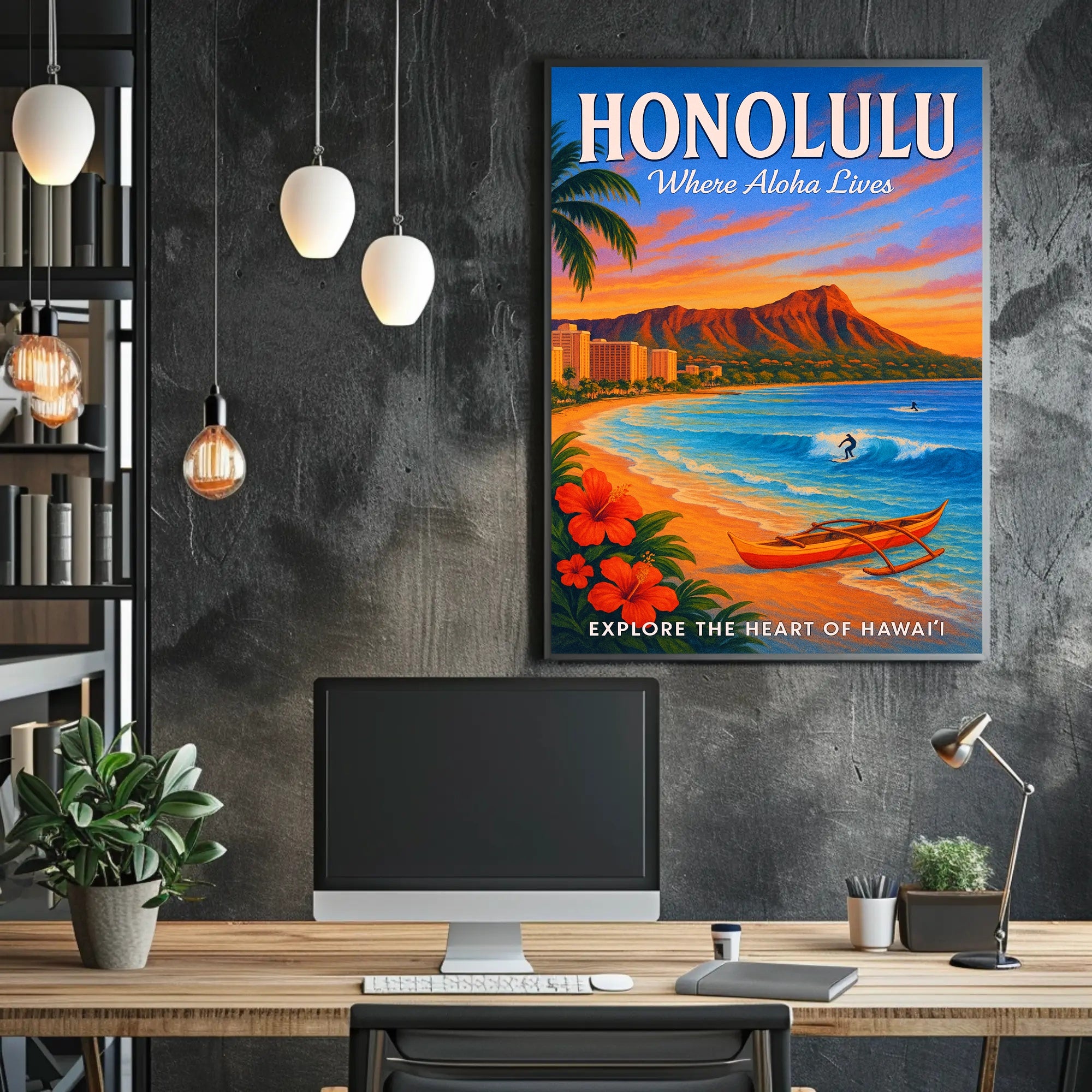 Explore the Heart of Hawai'i Poster PosterGoat