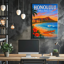 Explore the Heart of Hawai'i Poster PosterGoat