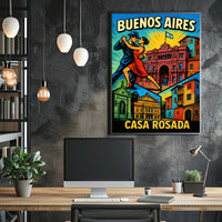 Buenos Aires Casa Rosada Poster
