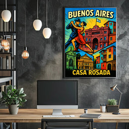 Buenos Aires Casa Rosada Poster