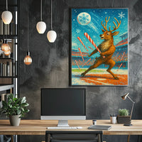 Winter Wonderland Baseball Poster