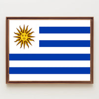 Uruguay Flag Poster