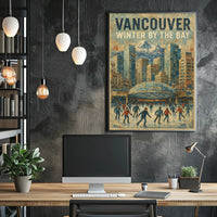 Vancouver Winter By The Bay Poster