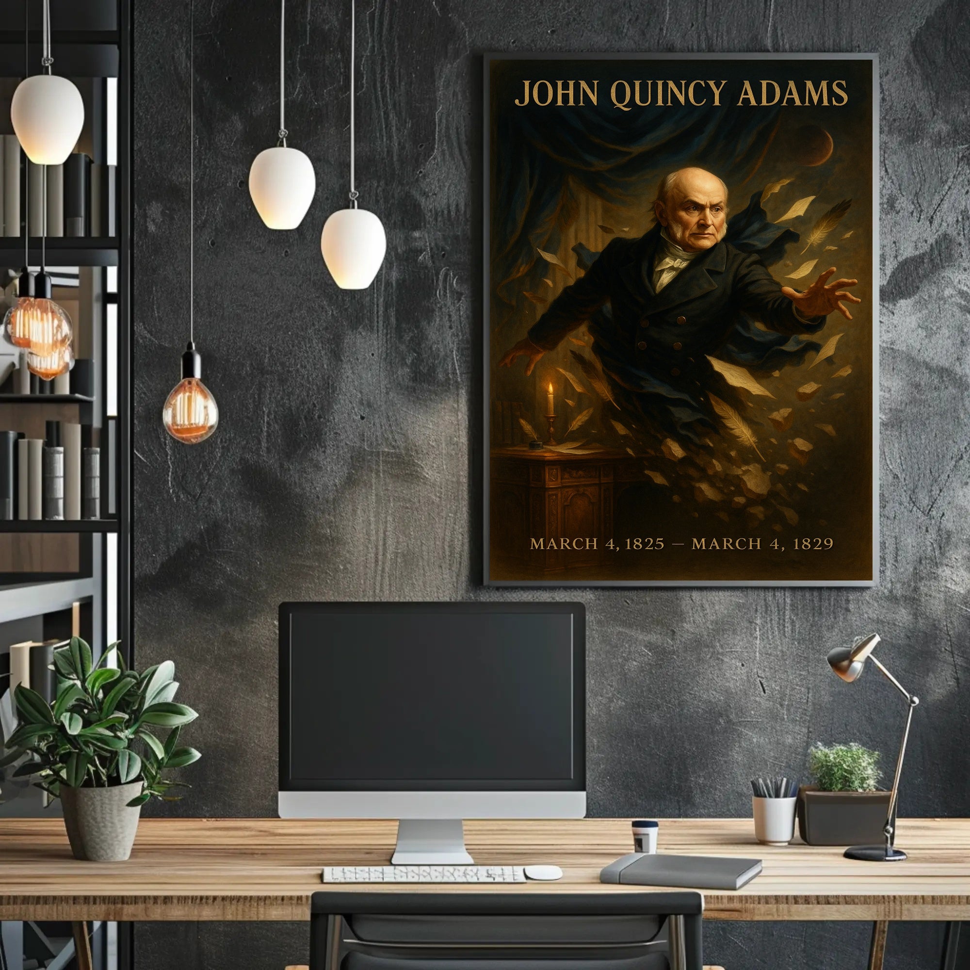 John Quincy Adams Presidency Poster