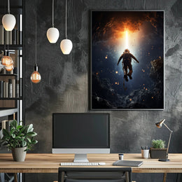 Cosmic Ascent Poster