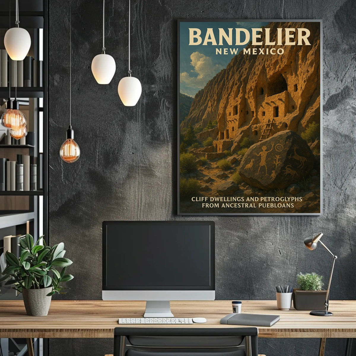 Bandelier National Monument Poster