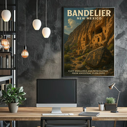 Bandelier National Monument Poster