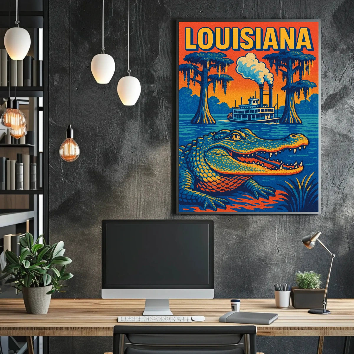 Louisiana Bayou Adventure Poster