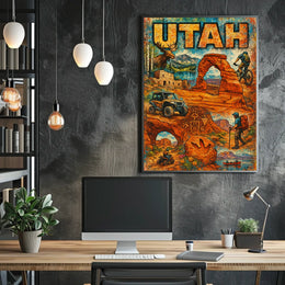 Utah Adventure Poster