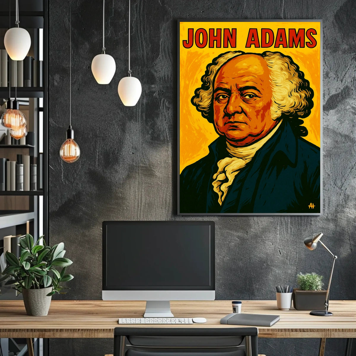 John Adams Poster