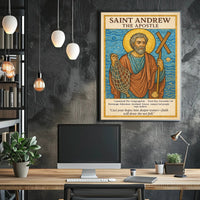 Saint Andrew the Apostle Poster PosterGoat