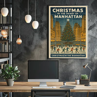 Christmas In The Heart Of Manhattan Poster