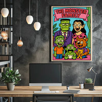 The Monster Family Poster