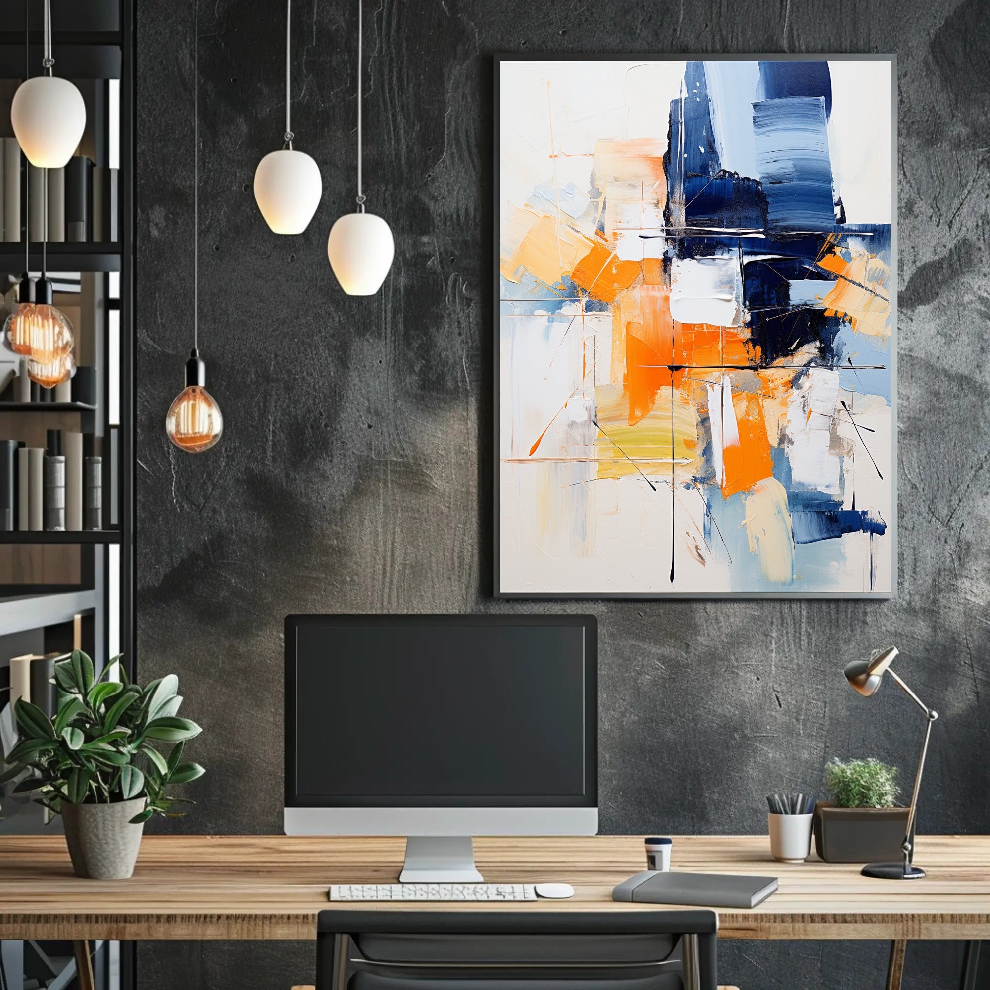 Abstract Expression Abstract Poster