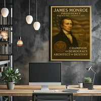 Leader’s Legacy James Monroe Historical or Presidential Poster