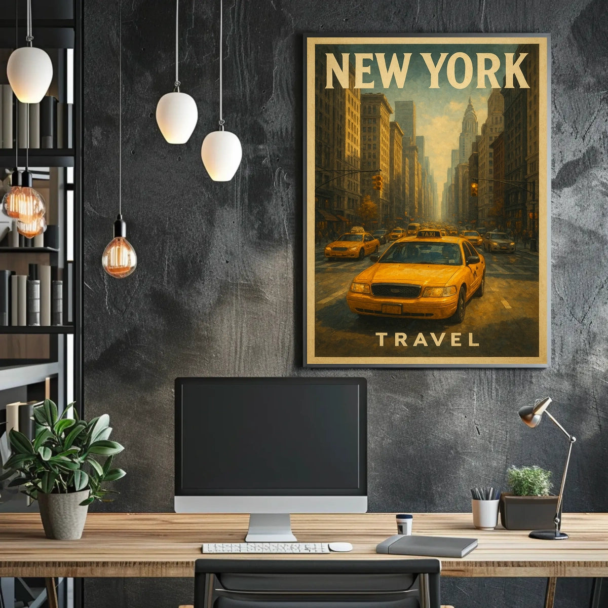 New York Travel Poster