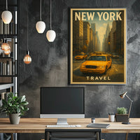 New York Travel Poster