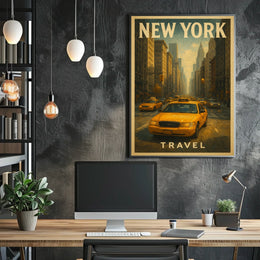 New York Travel Poster
