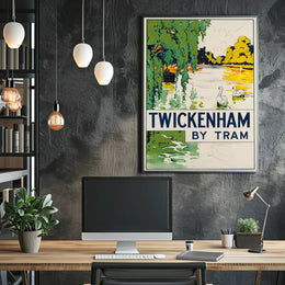 Twickenham By Tram Poster
