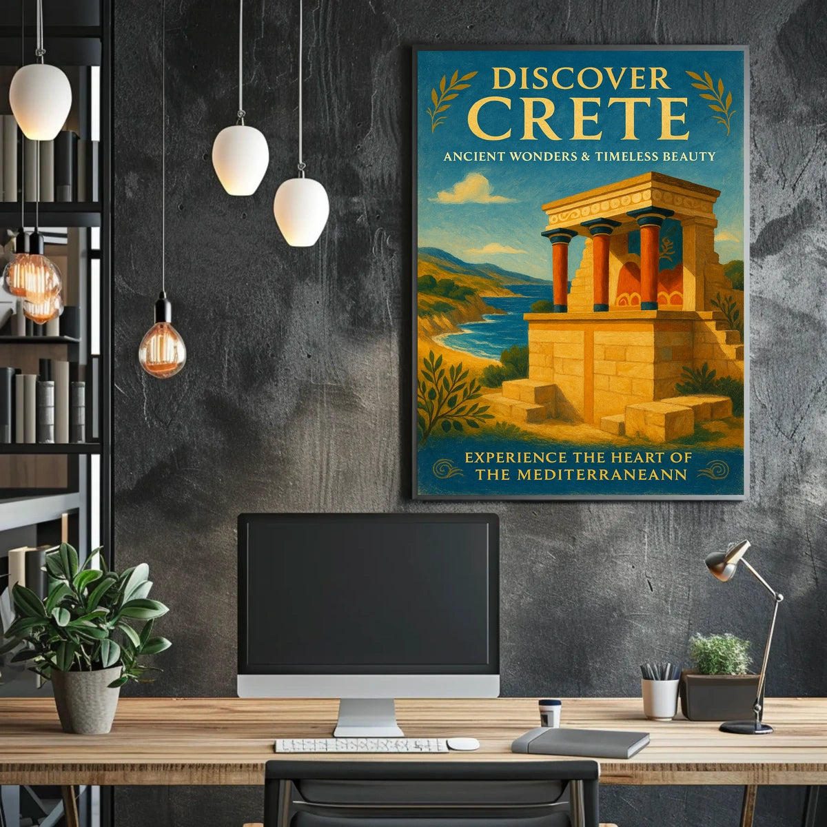 Discover Crete Poster