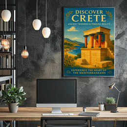 Discover Crete Poster