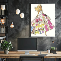 Fashion Illustration Extravaganza Poster