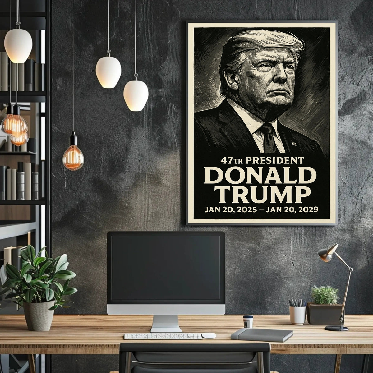 Donald Trump 47th President Poster